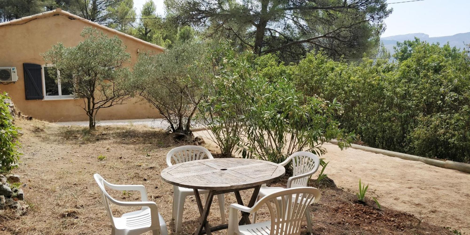 Villa CIGALONS en pleine pinède + PISCINE chauffée Auriol Exterior foto
